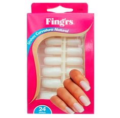 Unhas Postiças Fing´rs Curva Natural 1296