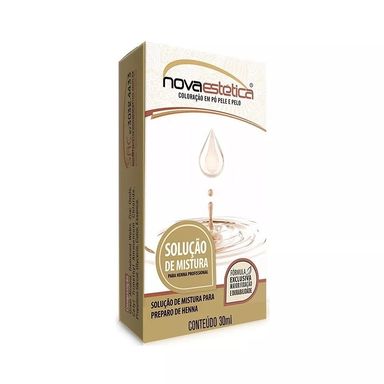 Solução De Mistura Para Henna Nova Estética 30ml