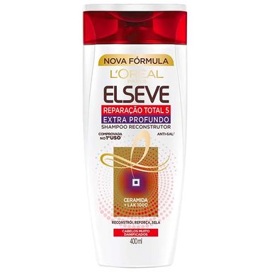 Shampoo Elseve Reparação Total 5 Extra Profundo 400ml