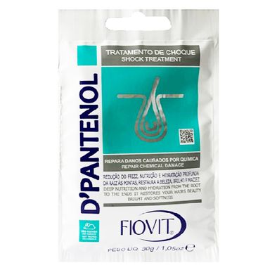 Sachê Capilar De Tratamento Choque Fiovit D-Pantenol 30g