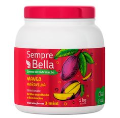 Máscara Capilar De Tratamento SempreBella Manga Maravilha 1kg