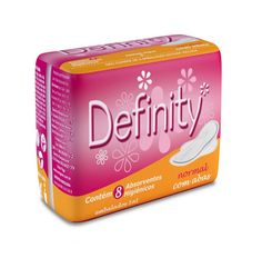 Absorvente Definity Com Abas - 8 Unidades