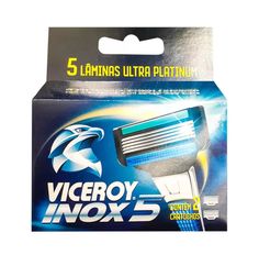 Carga Para Aparelho De Barbear Viceroy Inox5 Com 2 Unidades