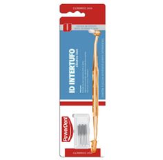 Escova Dental Powerdent ID Intertufo + Interdental 3mm - 6 Unidades