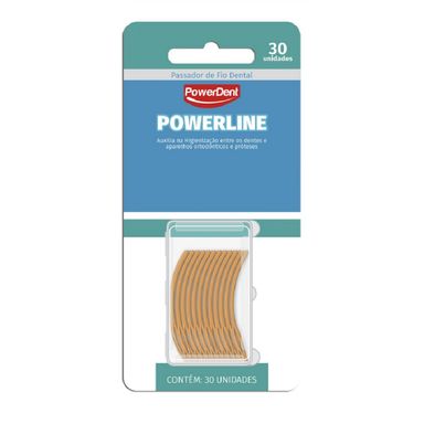 Passador De Fio Powerdent - 30 Unidades