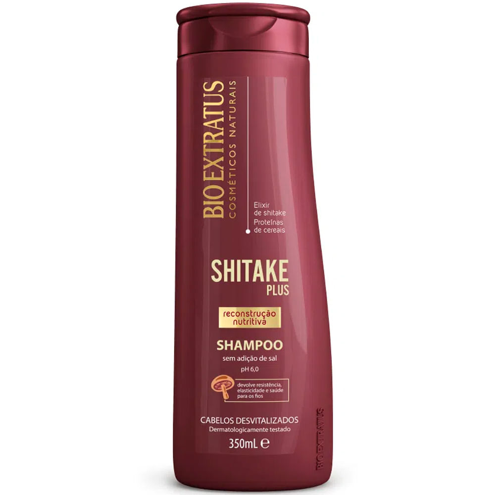 Shampoo Shitake Plus Bio Extratus 350ml