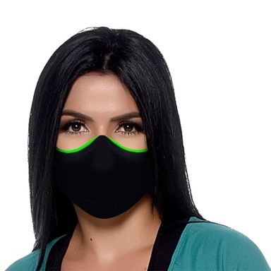 Mascara de Tecido Antiviral e Antibacteriana Bressan Preto - 1 Unidade