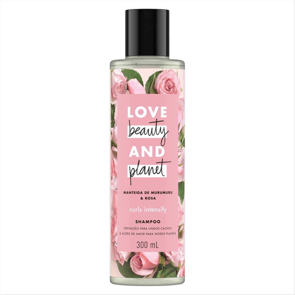 Shampoo Love Beauty & Planet Manteiga de Murumuru & Rosa 300ml