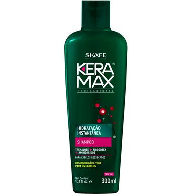 Shampoo Tratamento Keramax Hidratação Instantânea 300ml