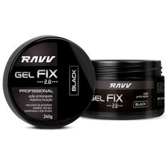 Gel Fixador Ravv Cola Black 240g