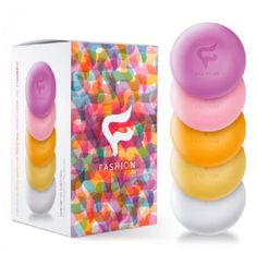 Kit Sabonete Fashion Sortidos 90g 5 Unidades