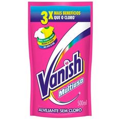 Alvejante Vanish Liquido Sem Cloro Refil 500ml