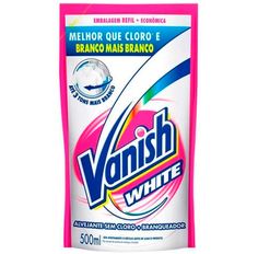 Alvejante Vanish Liquido White Sem Cloro Refil 500ml