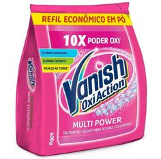 Alvejante Em Pó Vanish Pink Refil 400g