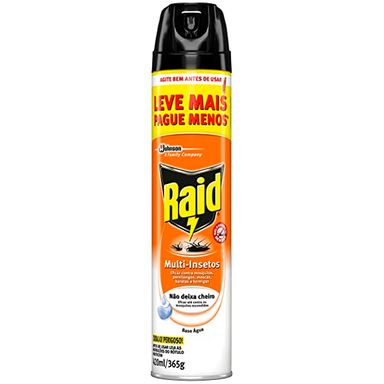 Spray Inseticida Raid Multi Insetos Base Agua 420ml