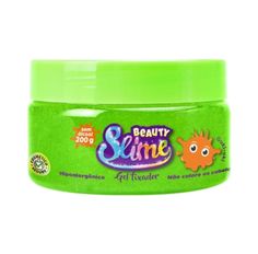 Gel Fixador Beauty Slime Verde Neon 200g