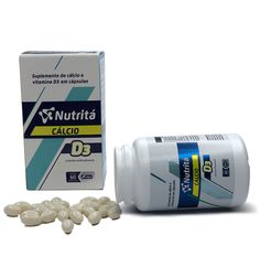 Suplemento Alimentar Nutritá Cálcio + D3 - 60 Capsulas