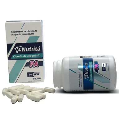 Suplemento Alimentar Nutritá Cloreto De Magnésio PA 60 Capsulas
