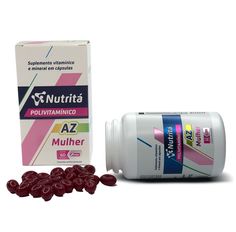 Suplemento Alimentar Nutritá Polivitaminico AZ Mulher 60 Capsulas