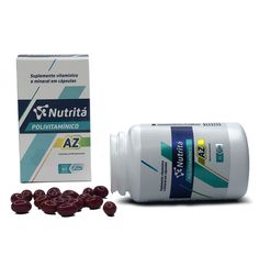 Suplemento Alimentar Nutritá AZ Polivitaminico 60 Capsulas