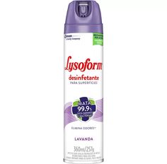 Desinfetante Lysoform Aerosol Lavanda 360ml