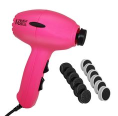 Pedicuro Elétrico Mega Bell Compact Pink com 12 lixas  - 127V