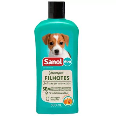 Shampoo Sanol Dog Filhotes 500ml