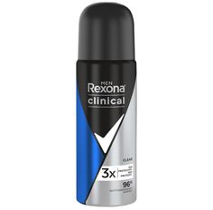 Desodorante Antitranspirante Aerosol Rexona Men Clinical Classic Clean 55ml
