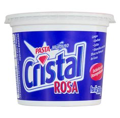 Sabão Pasta Cristal Rosa 500g