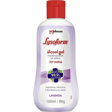 Álcool Em Gel Lysoform Lavanda 100ml