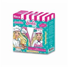 Kit Shampoo E Condicionador Infantil Ricca Barbie Chef 250ml