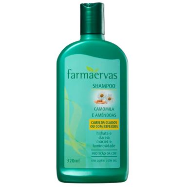 Shampoo Farmaervas Camomila E Amêndoas 320ml