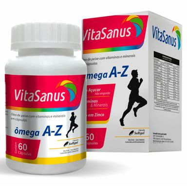 Suplemento Alimentar Vitasanus Vitamina A-Z 60 Capsulas Softgel