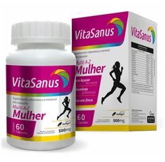 Suplemento Alimentar Vitasanus Mulher 60 Capsulas Softgel