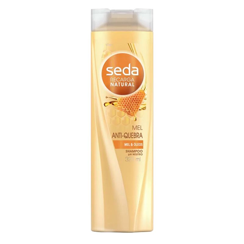 Shampoo Seda Recarga Natural Força Antiquebra 325ml - Lojas Rede