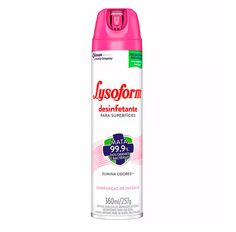 Desinfetante Lysoform Aerosol Lembrança Infância 360ml