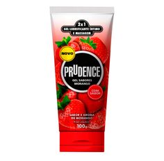 Gel Lubrificante Íntimo Prudence Morango 100g