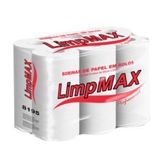 Papel Toalha Bobina Limpmax Branco