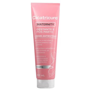 Creme Hidratante Corporal Cicatricure Maternity Antiestrias 250ml