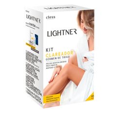 Kit Descolorante Clareador Lightner Com Gérmen De Trigo