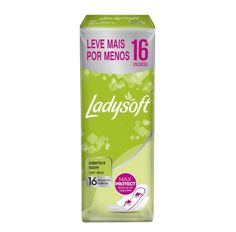 Absorvente Ladysoft Normal Suave Com Abas Com 16 Unidades