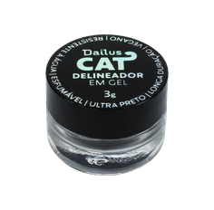 Delineador Em Gel Dailus Cat - Ultra Preto