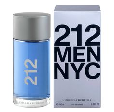 Perfume Carolina Herrera 212 Men Eau De Toilette 200ml