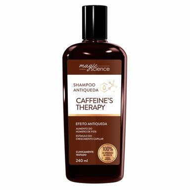 Shampoo Para Tratamento Magic Science Caffeines Therapy 240ml