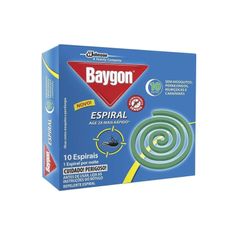 Inseticida Espiral Baygon Com 10 Unidades