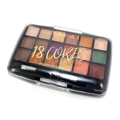 Paleta De Sombras Vivai 18 Cores