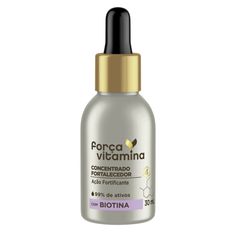 Concentrado Fortalecedor Força Vitamina Biotina 30ml