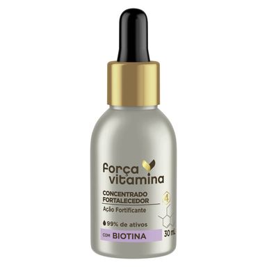 Concentrado Fortalecedor Força Vitamina Biotina 30ml