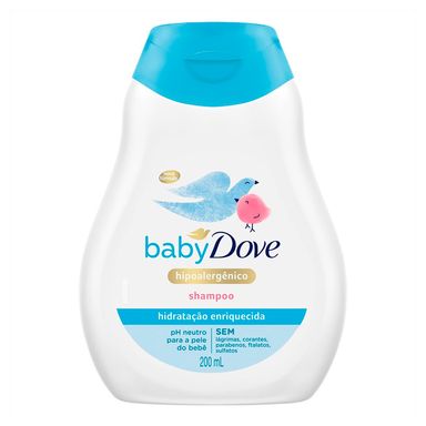 Shampoo Baby Dove Hidratação Enriquecida 200ml