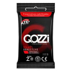 Preservativo Gozzi Ultra Sensitive Touch Com 3 Unidades